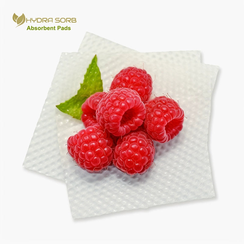 Moisture absorbent pad for fruits and vegetables 80x70mm